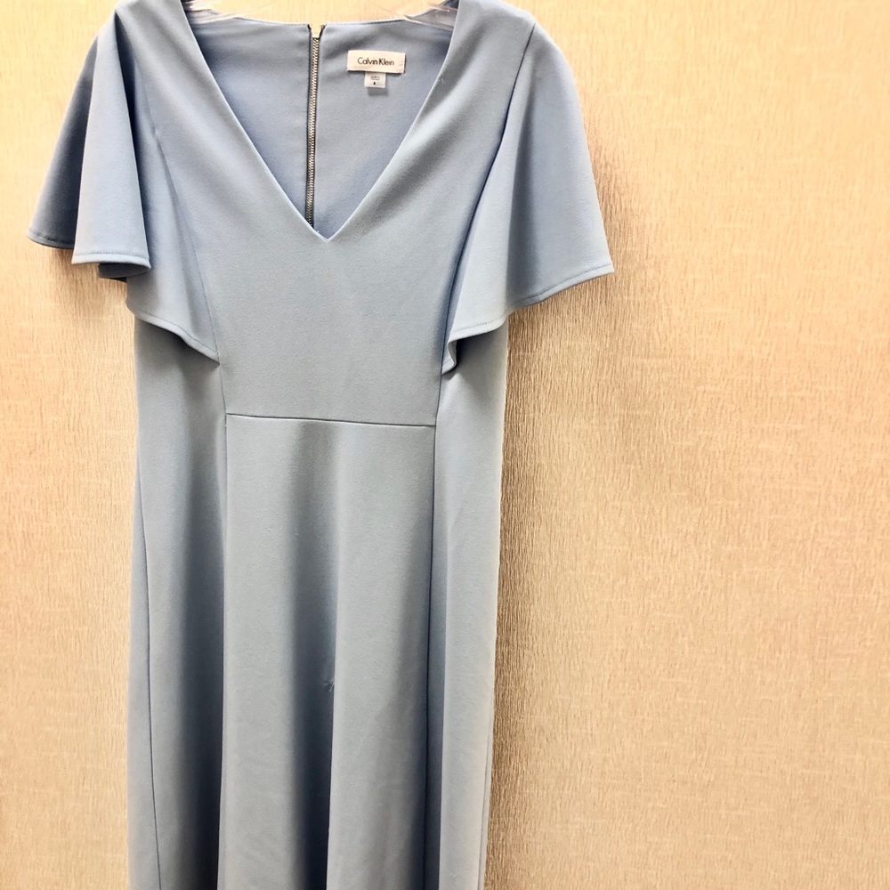 👗Calvin Klein Light Blue Formal Dress